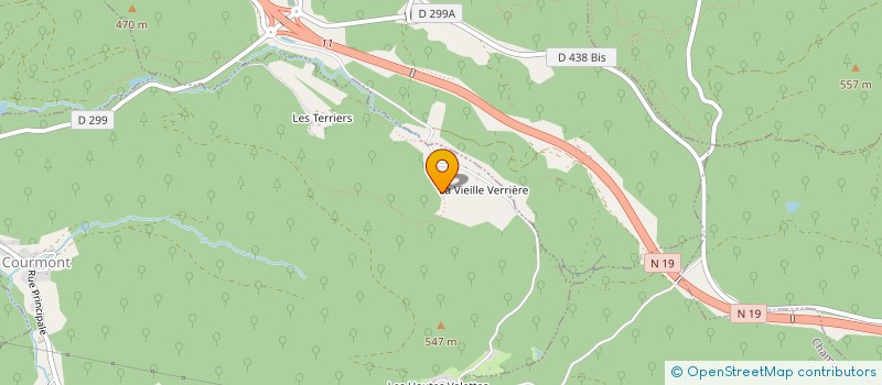 localisation de l'entreprise MONSIEUR PATRICK SOULAYRES  COURMONT