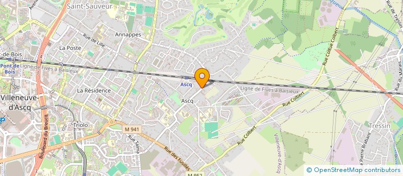 localisation de l'entreprise MONSIEUR PATRICK SOYEUX à VILLENEUVE-D'ASCQ