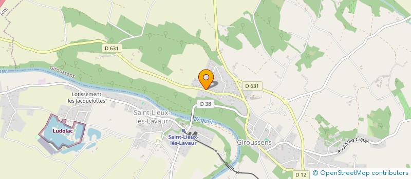 localisation de l'entreprise MONSIEUR PATRICK SPASOV  GIROUSSENS