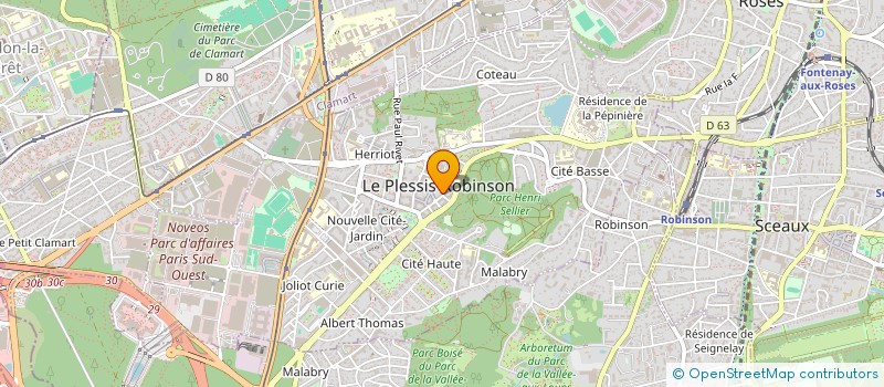 localisation de l'entreprise MONSIEUR PATRICK SPEHAR à LE PLESSIS-ROBINSON