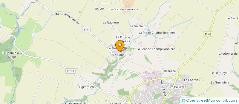 localisation de l'entreprise MONSIEUR PATRICK STELTZER à MOUCHAMPS