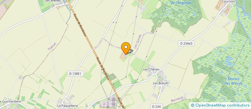 localisation de l'entreprise MONSIEUR PATRICK STEPANOFF  BERNEUIL