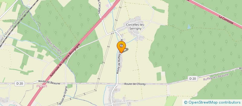 localisation de l'entreprise MONSIEUR PATRICK STEPHAN  LADOIX-SERRIGNY