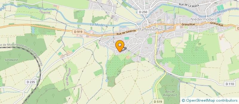 localisation de l'entreprise MONSIEUR PATRICK STURTZER  DAUENDORF