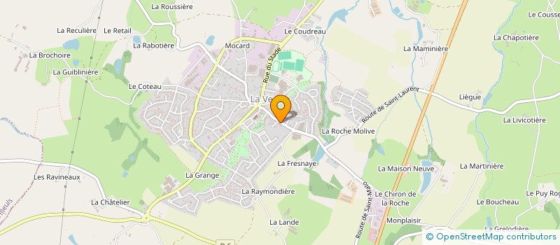 localisation de l'entreprise MONSIEUR PATRICK SUAUDEAU à CHANVERRIE
