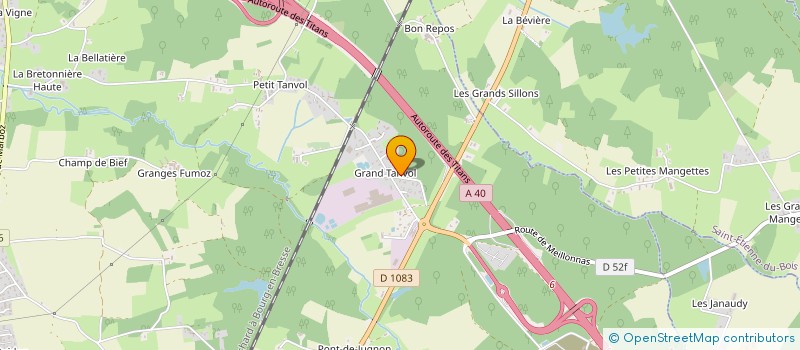 localisation de l'entreprise MONSIEUR PATRICK SULPICE à VIRIAT