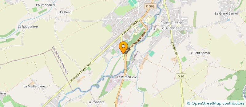 localisation de l'entreprise MONSIEUR PATRICK SURIRAY  CONDE-EN-NORMANDIE