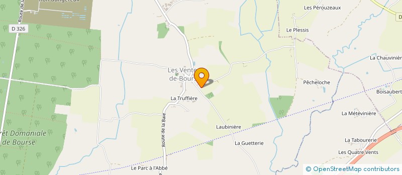 localisation de l'entreprise MONSIEUR PATRICK SUZANNE à LE PLANTIS