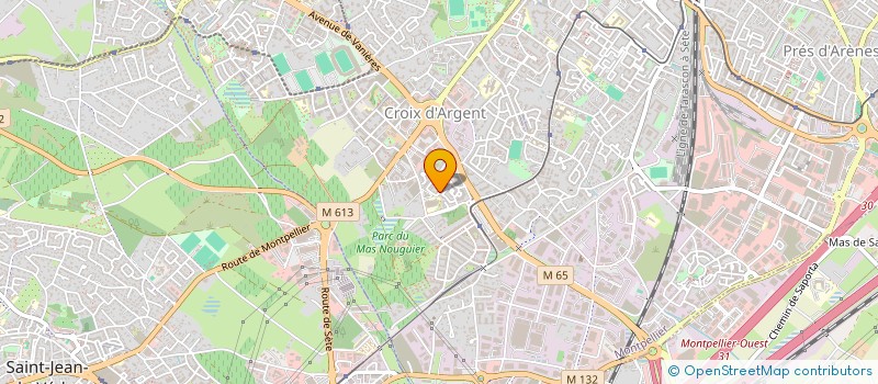 localisation de l'entreprise MONSIEUR PATRICK SYLVESTRE à MONTPELLIER