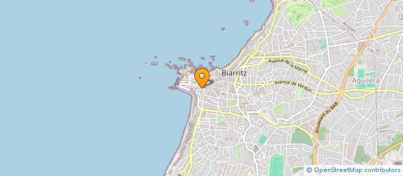 localisation de l'entreprise MONSIEUR PATRICK TACHOIRES à BIARRITZ