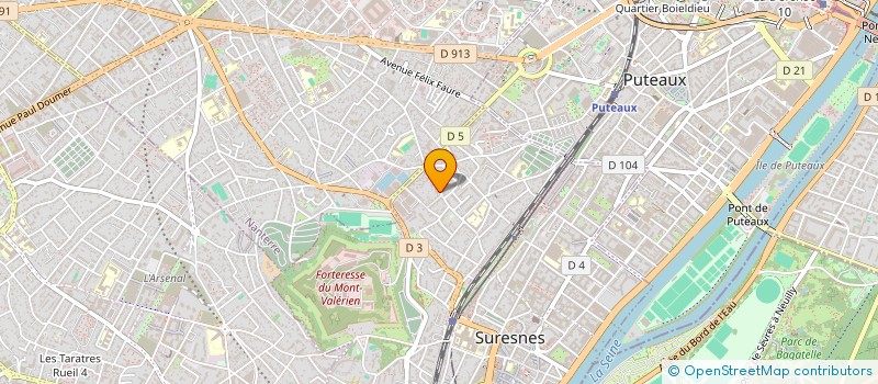 localisation de l'entreprise MONSIEUR PATRICK TADEU à SURESNES