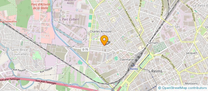 localisation de l'entreprise MONSIEUR PATRICK TAILLANDIER  REIMS
