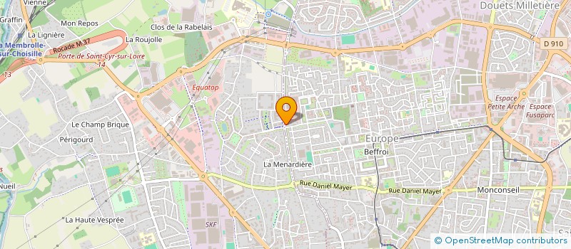 localisation de l'entreprise MONSIEUR PATRICK TALBOT à TOURS