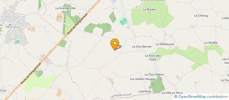 localisation de l'entreprise MONSIEUR PATRICK TALBOURDET à LAMBALLE-ARMOR