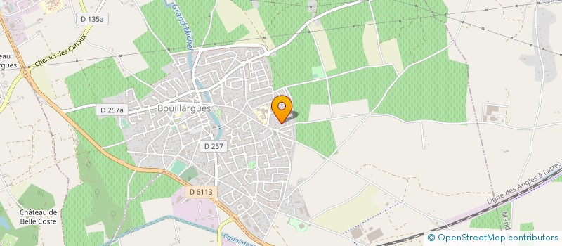 localisation de l'entreprise MONSIEUR PATRICK TAMISIER  BOUILLARGUES