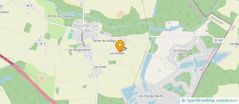 localisation de l'entreprise MONSIEUR PATRICK TANGUY à LA CHAPELLE SAINT SEPULCRE