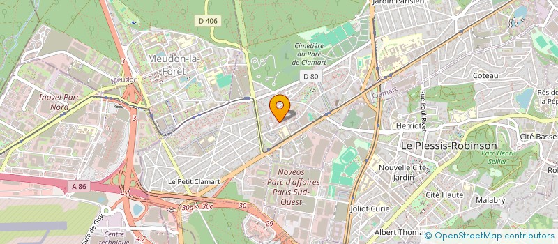 localisation de l'entreprise MONSIEUR PATRICK TANKEU à CLAMART