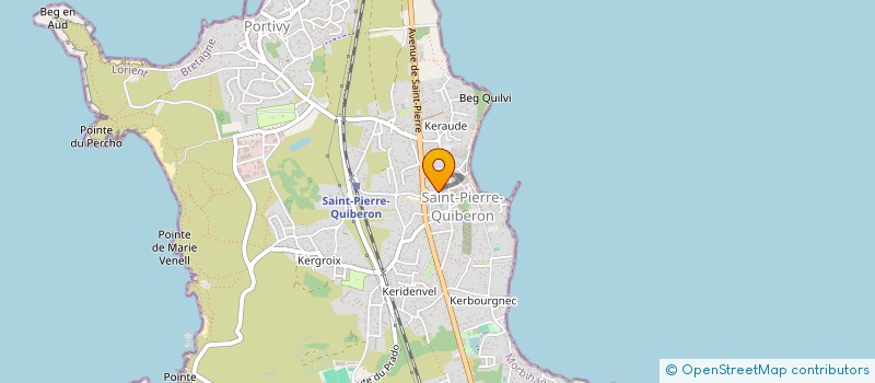 localisation de l'entreprise MONSIEUR PATRICK TAPHANEL  SAINT-PIERRE-QUIBERON
