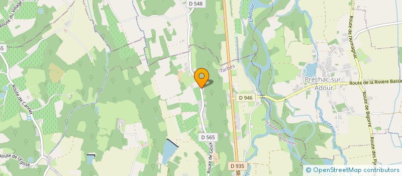 localisation de l'entreprise MONSIEUR PATRICK TARAN  CASTELNAU-RIVIERE-BASSE