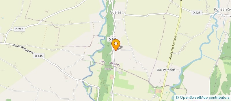 localisation de l'entreprise MONSIEUR PATRICK TARAN  IDRAC-RESPAILLES