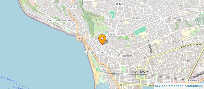 localisation de l'entreprise MONSIEUR PATRICK TARDIF à LE HAVRE
