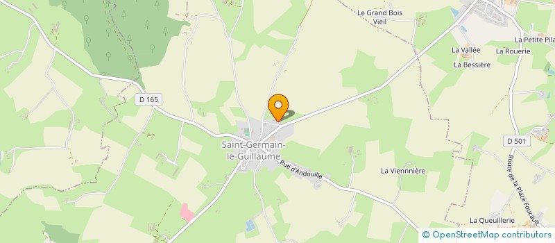 localisation de l'entreprise MONSIEUR PATRICK TARLEVE  LA BACONNIERE