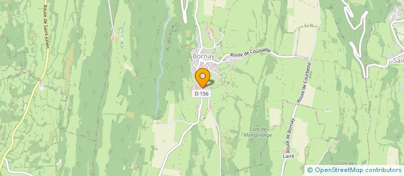 localisation de l'entreprise MONSIEUR PATRICK TARTAVEZ  BORNAY