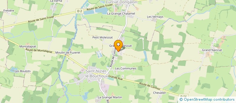 localisation de l'entreprise MONSIEUR PATRICK TATON à SAINT-NIZIER-LE-BOUCHOUX