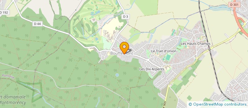 localisation de l'entreprise MONSIEUR PATRICK TAVARES  BOUFFEMONT