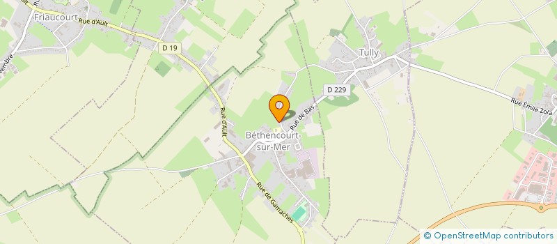 localisation de l'entreprise MONSIEUR PATRICK TAVERNIER  BETHENCOURT-SUR-MER