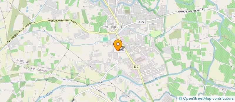 localisation de l'entreprise MONSIEUR PATRICK TCHA  COURTHEZON