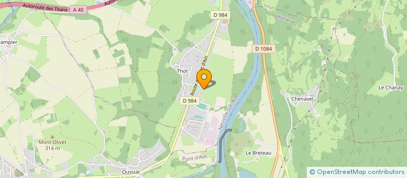 localisation de l'entreprise MONSIEUR PATRICK TEIXEIRA à NEUVILLE-SUR-AIN