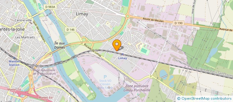 localisation de l'entreprise MONSIEUR PATRICK TELLIER  LIMAY