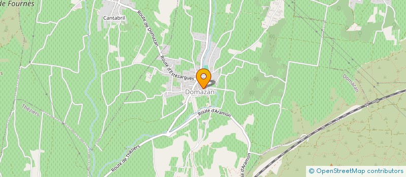 localisation de l'entreprise MONSIEUR PATRICK TEMPLIM  DOMAZAN