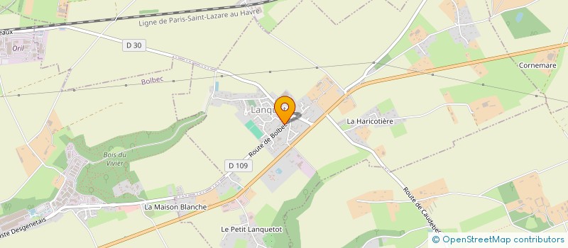 localisation de l'entreprise MONSIEUR PATRICK TERNON  LANQUETOT