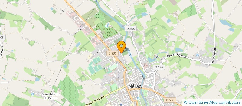 localisation de l'entreprise MONSIEUR PATRICK TERRANOVA  NERAC