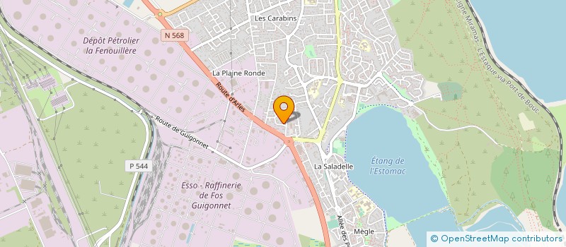 localisation de l'entreprise MONSIEUR PATRICK TERRIER  FOS-SUR-MER