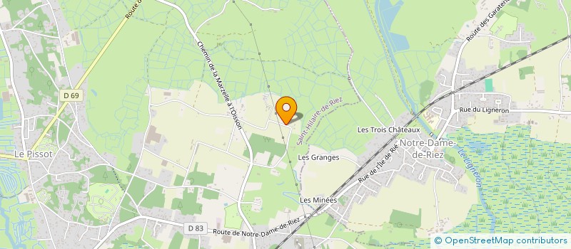 localisation de l'entreprise MONSIEUR PATRICK TESSIER  SAINT-HILAIRE-DE-RIEZ