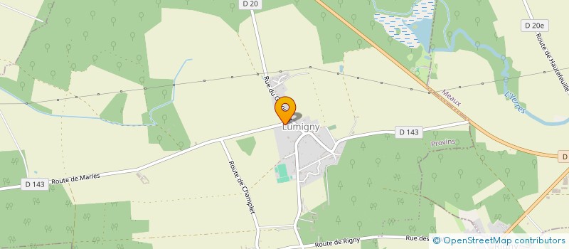 localisation de l'entreprise MONSIEUR PATRICK TETART à LUMIGNY-NESLES-ORMEAUX