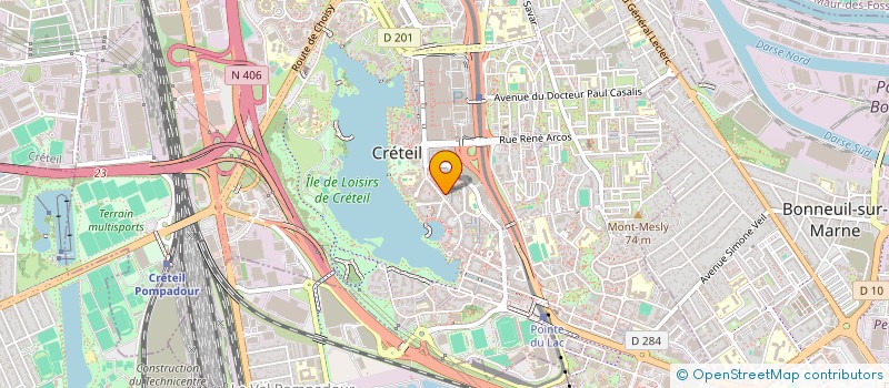 localisation de l'entreprise MONSIEUR PATRICK TETON  CRETEIL