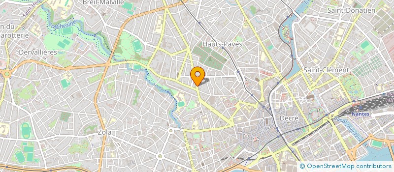 localisation de l'entreprise MONSIEUR PATRICK THIBAULT à NANTES