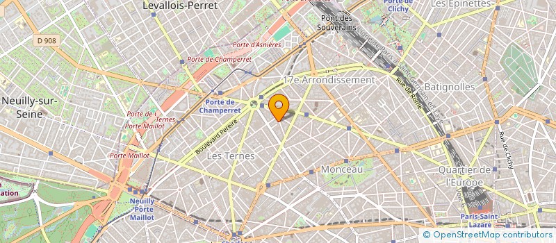 localisation de l'entreprise MONSIEUR PATRICK THIERACHE  PARIS