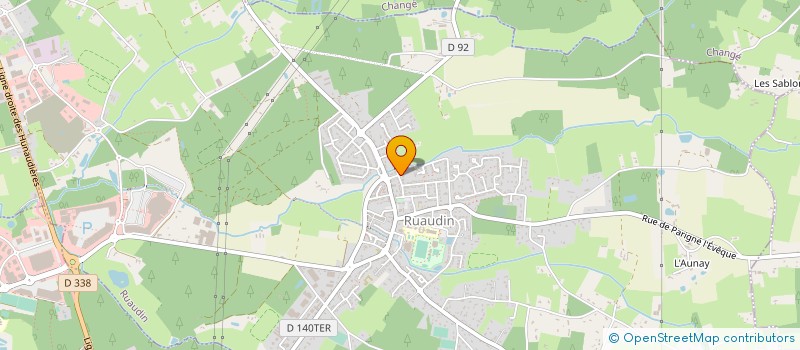 localisation de l'entreprise MONSIEUR PATRICK THOMAS  RUAUDIN