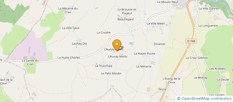 localisation de l'entreprise MONSIEUR PATRICK THOMAS  PLOUGUENAST-LANGAST