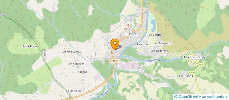 localisation de l'entreprise MONSIEUR PATRICK THOUVENIN à JAUSIERS