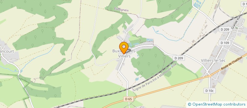 localisation de l'entreprise MONSIEUR PATRICK TILLAND à BUXIERES-LES-VILLIERS