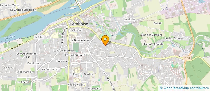 localisation de l'entreprise MONSIEUR PATRICK TISSIER à AMBOISE