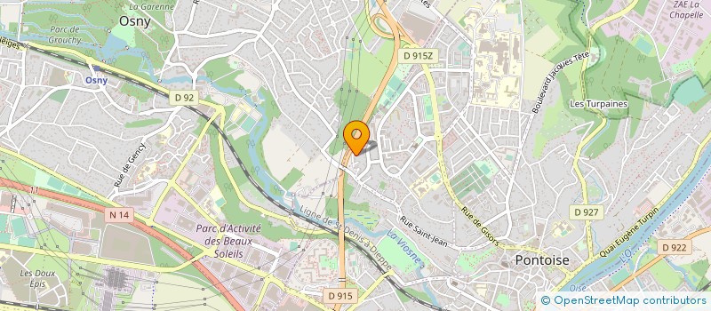 localisation de l'entreprise MONSIEUR PATRICK TKATCHENKO  HEROUVILLE-EN-VEXIN