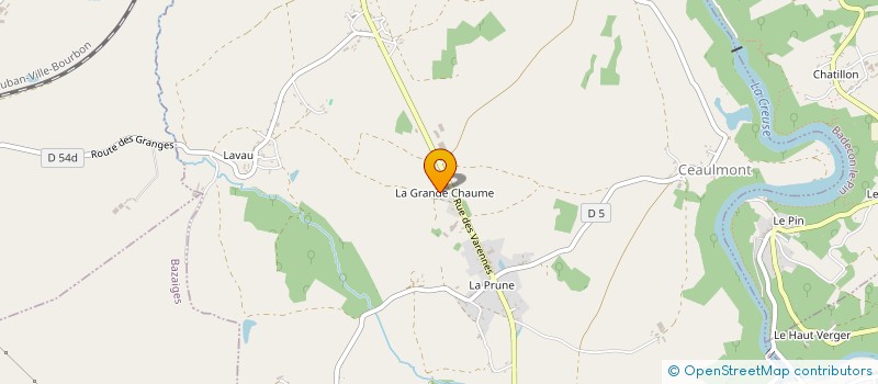 localisation de l'entreprise MONSIEUR PATRICK TOPART  CEAULMONT