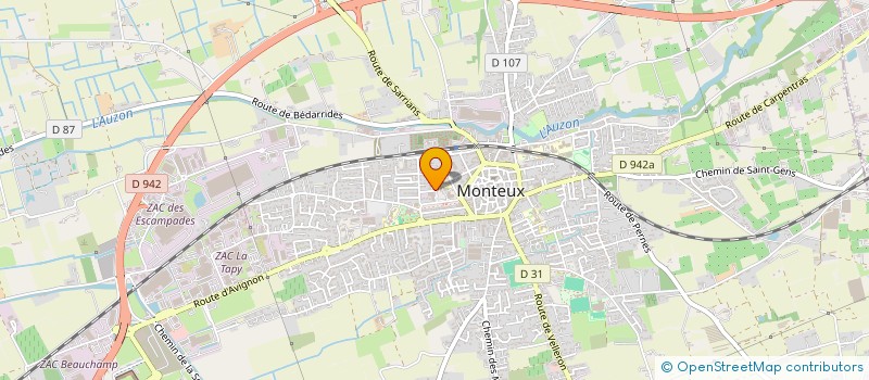 localisation de l'entreprise MONSIEUR PATRICK TORCHANE  MONTEUX